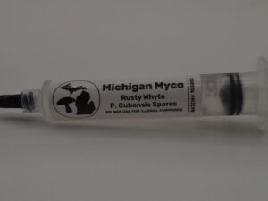 Rusty Whyte Cubensis Spore Syringe