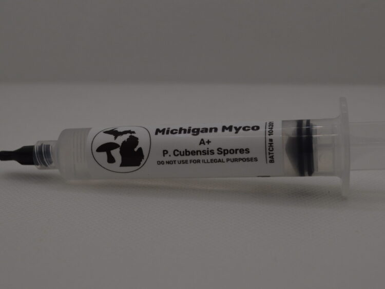 A+ Cubensis Spore Syringe